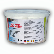Хлор у таблетках для басейну Dr.Water Хлор Міні 5 кг для дезінфекції води