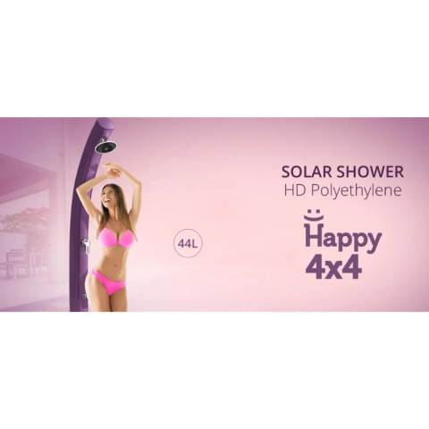Сонячний душ з мийкою для ніг Formidra Happy 4х4 синій DS-H422BL (44 л)