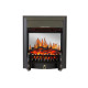 Електрокамін з обігрівом, звуком та ефектом полум'я декоративний Royal Flame Fobos FX M Black чорний вбудований