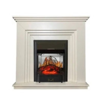 Камінний комплект Dimplex IDaMebel Gloria білий з каміном Majestic Black
