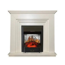 Камінний комплект Dimplex IDaMebel Gloria білий з каміном Majestic Black