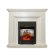 Камінний комплект Dimplex IDaMebel Gloria білий з каміном Majestic Black