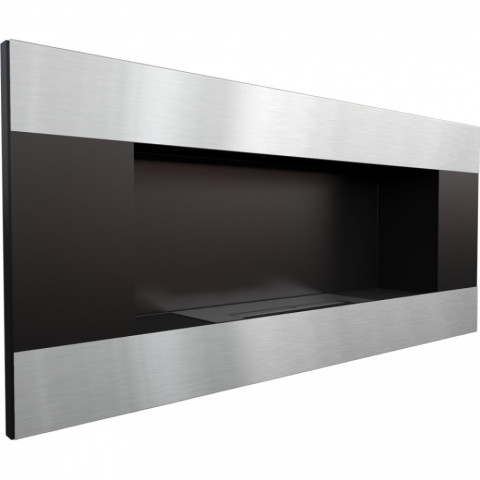 Біокамін Kratki DELTA 2 чорний HORIZONTAL з сертифікатом TUV