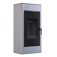 Сталева піч BOKAR 4380 (9,0 кв) white ceramatex White