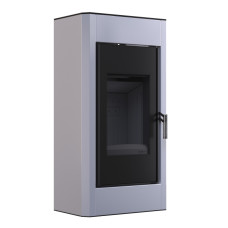 Сталева піч BOKAR 4380 (9,0 кв) white ceramatex White