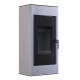 Сталева піч BOKAR 4380 (9,0 кв) white ceramatex White