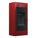 Сталева піч BOKAR 4380 (9,0 кв) white ceramatex Red
