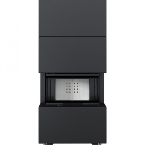 Камінна топка Kratki NBC 7 в корпусі HOME EASY BOX сталевий - чорний