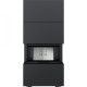 Камінна топка Kratki NBC 7 в корпусі HOME EASY BOX сталевий - чорний