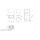 Камінна топка Kratki NBC 7 в корпусі HOME EASY BOX сталевий - чорний