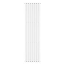 Вертикальний радіатор Ellipse Double 480х1800-8, anticor, білий
