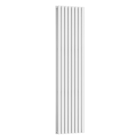 Вертикальний радіатор Ellipse Double 480х1800-8, anticor, білий