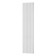 Вертикальний радіатор Ellipse Double 480х1800-8, anticor, білий