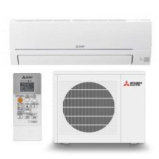 Кондиціонер до 35 м2 Mitsubishi Electric для дому з Wi-Fi MSZ-HR35VFK/МУЗ-HR35VF підходить для обігрву до -10 °C