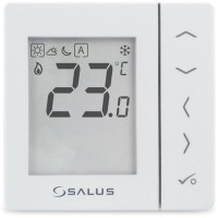 SALUS VS35W Зональний терморегулятор, дротовий, 230В, прихованого монтажу (білий)