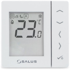 SALUS VS35W Зональний терморегулятор, дротовий, 230В, прихованого монтажу (білий)