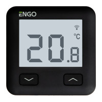 ENGO E10B230WiFi  Інтернет-термостат з WI-FI, чорний, жив. 230 В