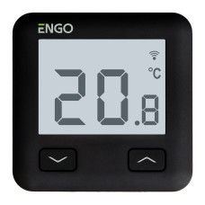 ENGO E10B230WiFi  Інтернет-термостат з WI-FI, чорний, жив. 230 В