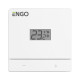 ENGO EASY230W Дротовий добовий термостат, 230В (білий)