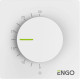 ENGO ESIMPLE230W Дротовий добовий термостат, 230В (білий)
