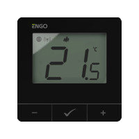 ENGO E25-230B - Інтернет терморегулятор ZigBee/868 МГц, 230 В, чорний