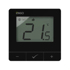 ENGO E25-230B - Інтернет терморегулятор ZigBee/868 МГц, 230 В, чорний