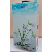 Водонагрівач газовий DION  JSD 10 дисплей (квiтка) White Flower