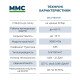 Труба ПВХ напірна клейова MMC (ммс) PN10, D110 мм