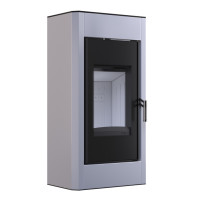 Сталева піч BOKAR 4380 (9,0 кв) White