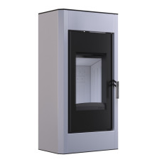 Сталева піч BOKAR 4380 (9,0 кв) White