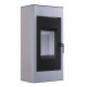 Сталева піч BOKAR 4380 (9,0 кв) White