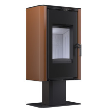 Сталева піч BOKAR 4380 (9,0 кв) Brown