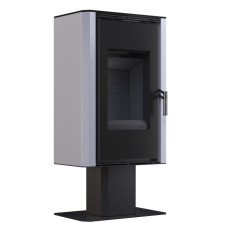 Сталева піч BOKAR 4380 (9,0 кв) White