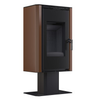 Сталева піч BOKAR 4380 (9,0 кв) Brown