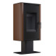 Сталева піч BOKAR 4380 (9,0 кв) Brown