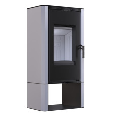 Сталева піч BOKAR 4380 (9,0 кв) White