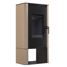 Сталева піч BOKAR 4380 (9,0 кв.м) black ceramatex Beige