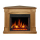Камінокомплект універсальний 2в1 ArtiFlame Boston AF28S (114 х 90.3 х 32 см) світлий дуб зі звуком