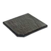Камінь 33, кут зовнішній 33х33х3,5 гострий, NOVASCHISTE, тон Anthracite 313772