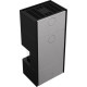 Польська камінна топка в корпусі HOME EASY BOX чорний сталевий на дровах до 70 м² Kratki NBC 7, 7 кВт