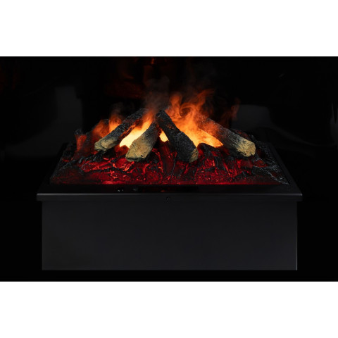 Електрокамін з обігрівом, звуком та ефектом полум'я декоративний  Royal 3D Inferno LED