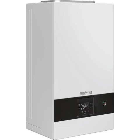 Котел газовий до 240 м² Buderus Logamax Plus GB122i-24 KD H двоконтурний конденсаційний (з бездротовим підключенням PLUX) 24кВт