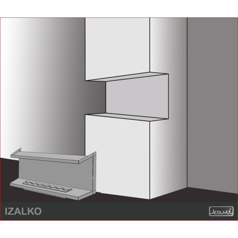 Біокамін Kami IZALKON