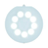 Прожектор Flexi V1 white, 12V, 16W, 1485 lm, и лицевой панелью пластик. Белой (без закладной ниши)
