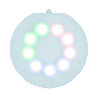Прожектор Flexi V1 RGB, 12V, 22W, 1100 lm, та лицьовою панеллю пластик. Білою (без закладної ніши)