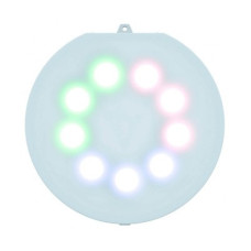 Прожектор Flexi V1 RGB, 12V, 22W, 1100 lm, та лицьовою панеллю пластик. Білою (без закладної ніши)