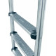 Драбина STANDARD з 4 ступенями (ергономічна) для басейну Fluidra Іспанія, AISI-304