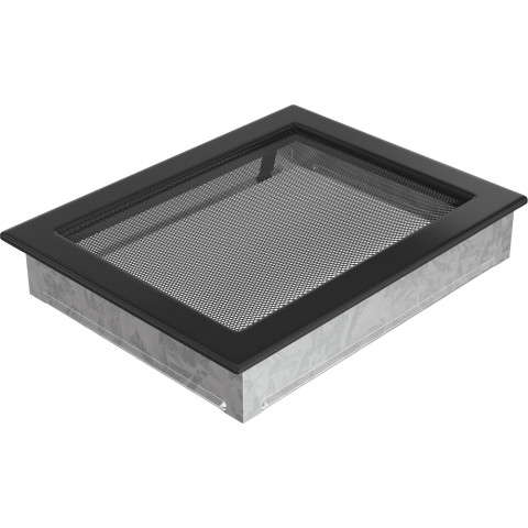 Камінна решітка Kratki чорна 22x30
