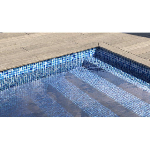 ПВХ-плівка AVfol DECOR ADP Mosaic Blue для басейну, протиковзка, 1.65 м, 1.5 мм
