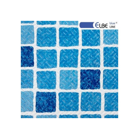 ПВХ-плівка AVfol DECOR ADP Mosaic Blue для басейну, протиковзка, 1.65 м, 1.5 мм